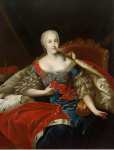 Pesne Antoine Portrait of Johanna Elisabeth Princess of Anhalt-Zerbst  - Hermitage